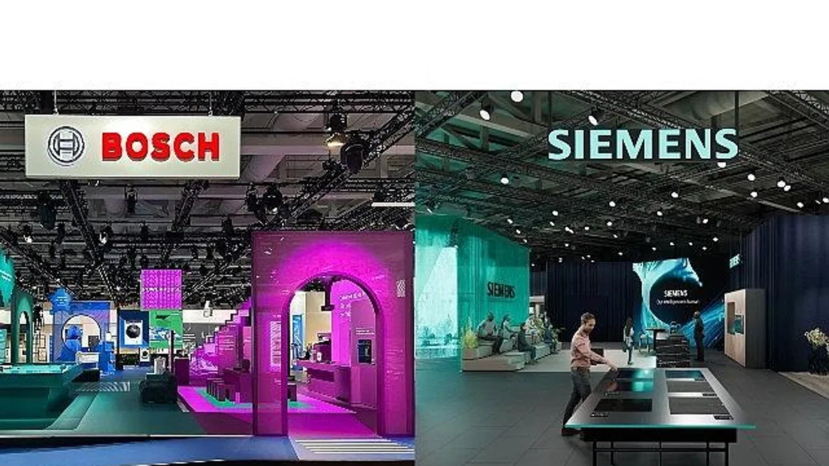 Bosch ve Siemens IFA'da yenilikçi çözümlerini tanıttı