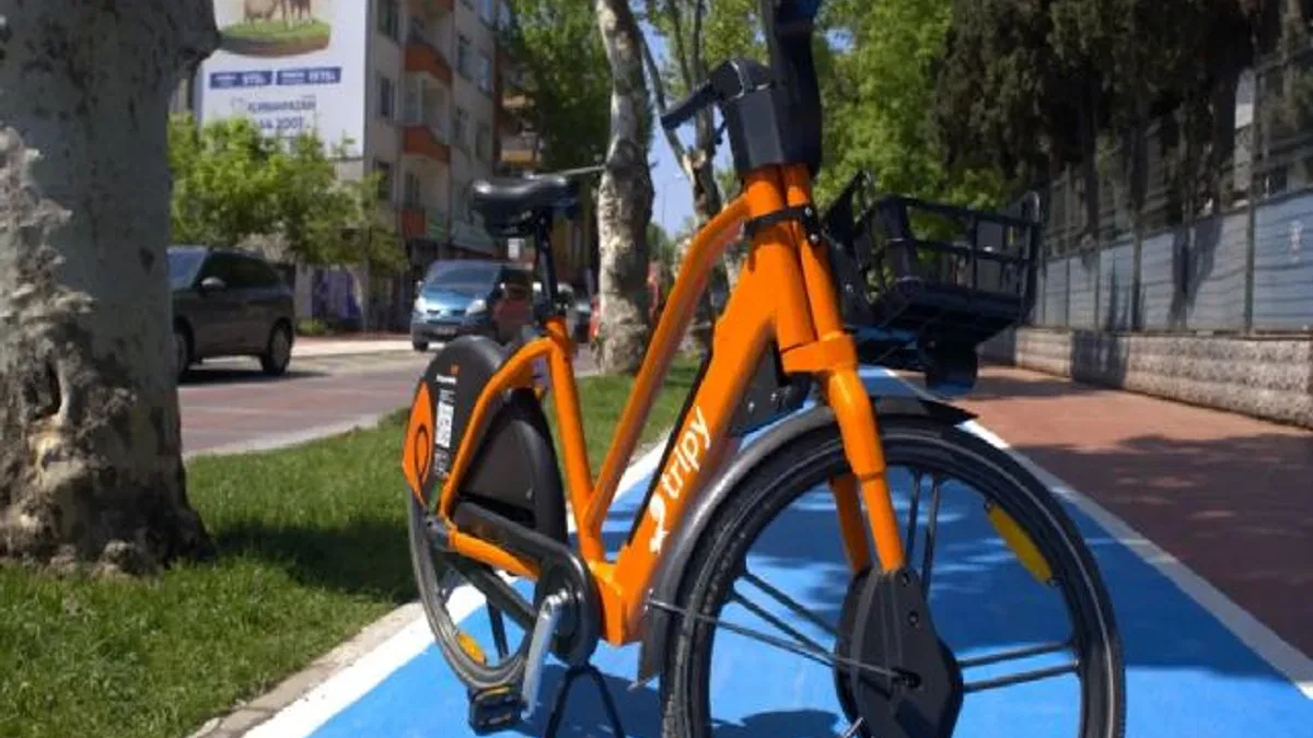 Elektirikli bisiklet Tripy’lere bahar indirimi: Dakika ücreti 2 TL