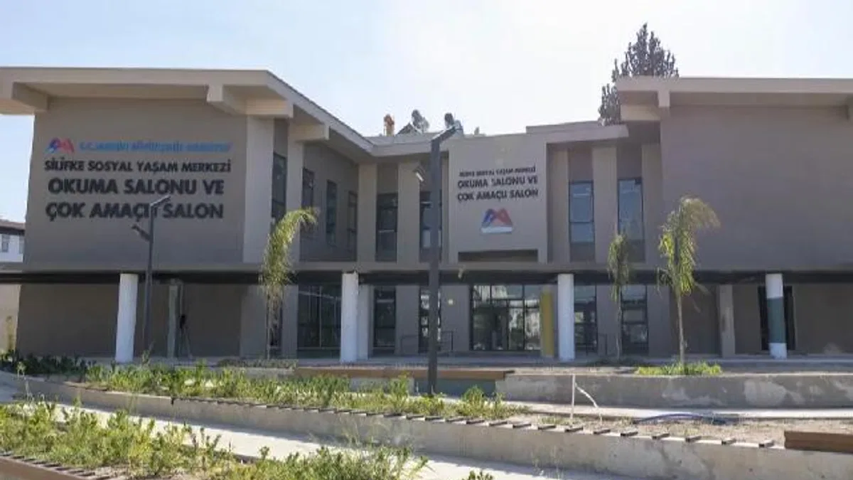 Mersin Silifke’ye 10 bin metrekarelik sosyal yaşam merkezi