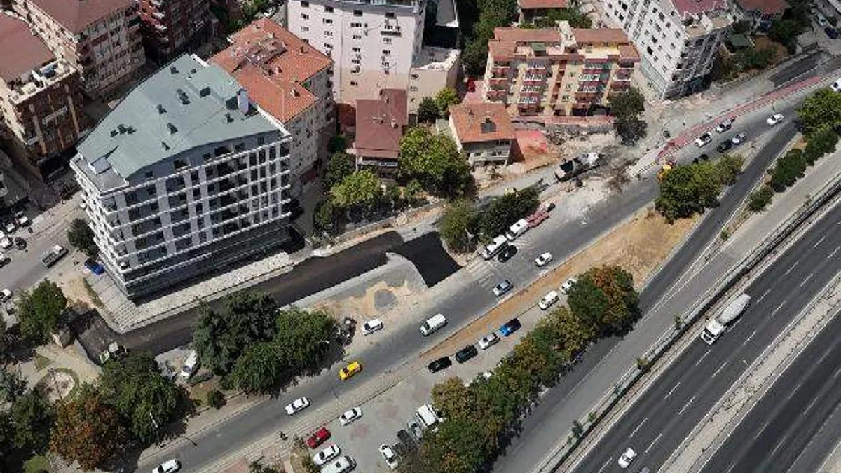 Gebze’de bağlantı yolları açılmaya devam ediyor