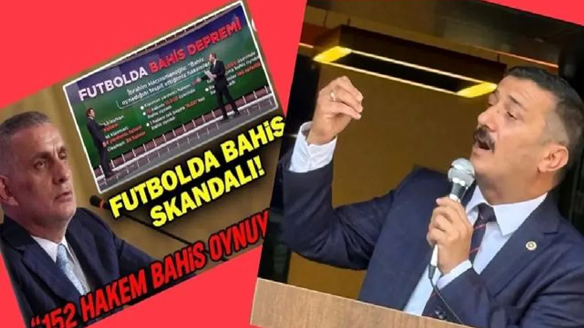Bahisçi hakem skandalı TBMM gündeminde