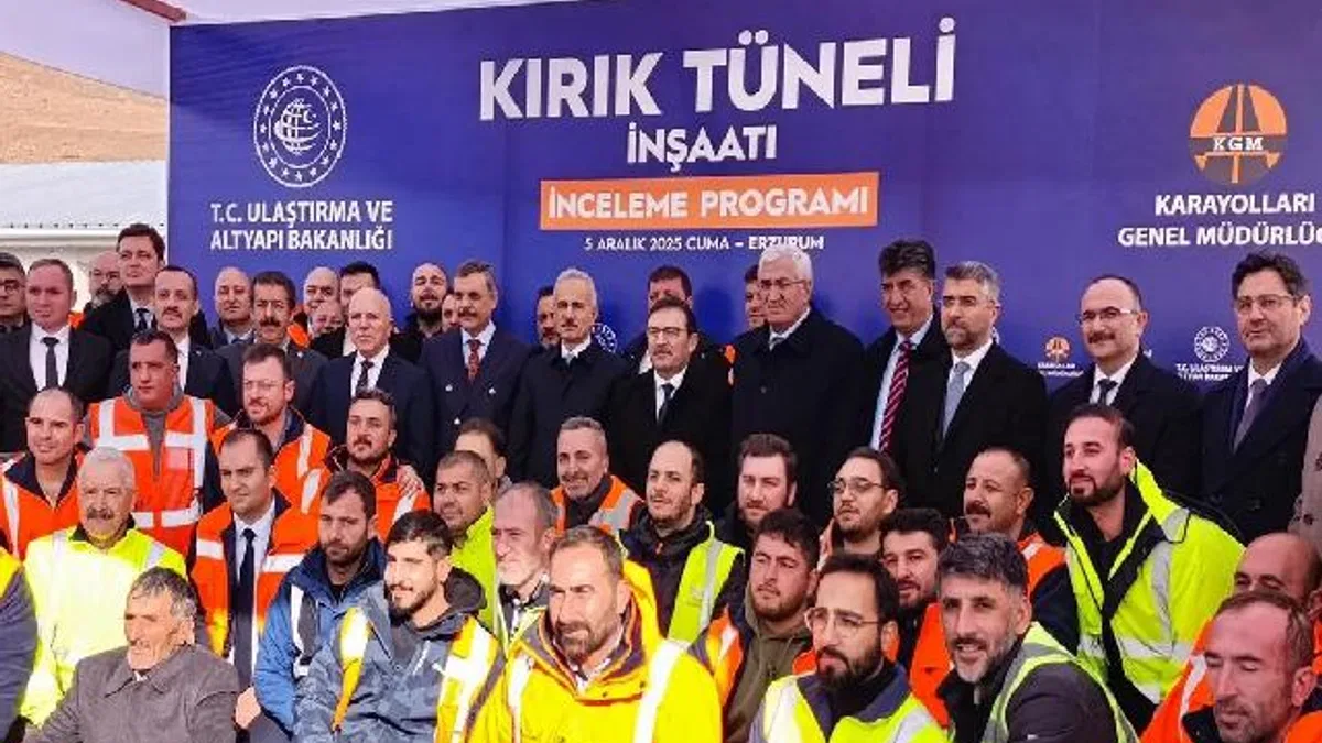 Kırık Tüneli Projesi bölge ulaşımına nefes olacak