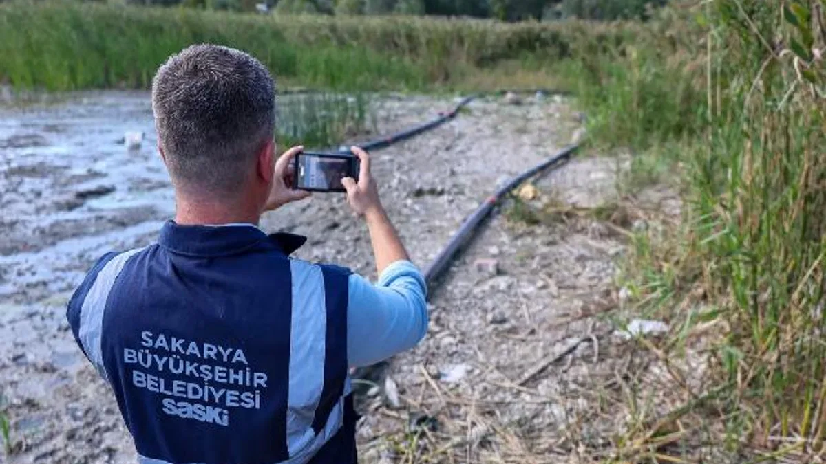 Sapanca Gölü'nde kaçak suya karşı sıkı denetim