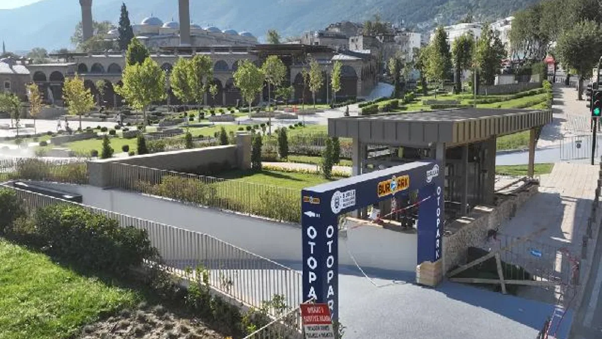Bursa Hanlar bölgesini ziyaret edenlere büyük kolaylık