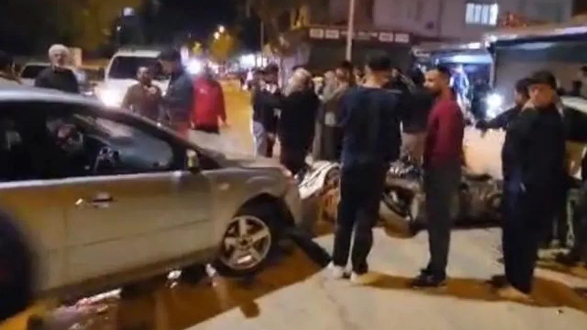 Adıyaman'da kontrolden çıkan araç ortalığı savaş alanına çevirdi!