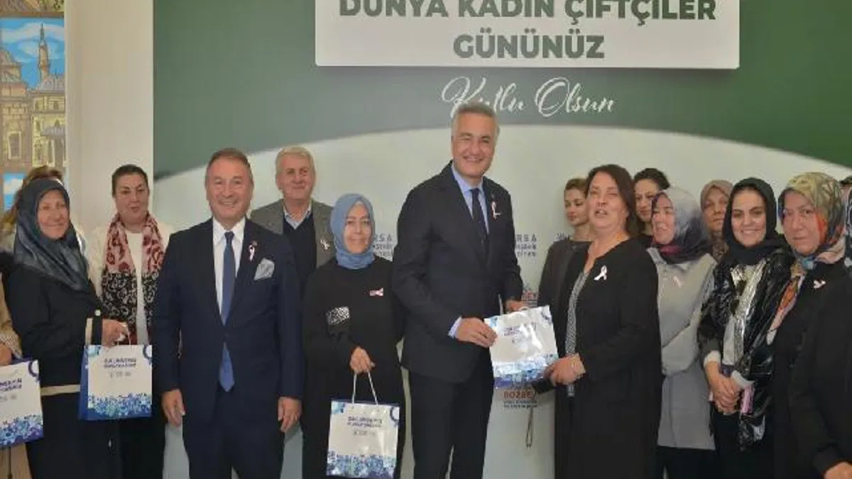 Bursa Büyükşehir’den kadın üreticilere destek