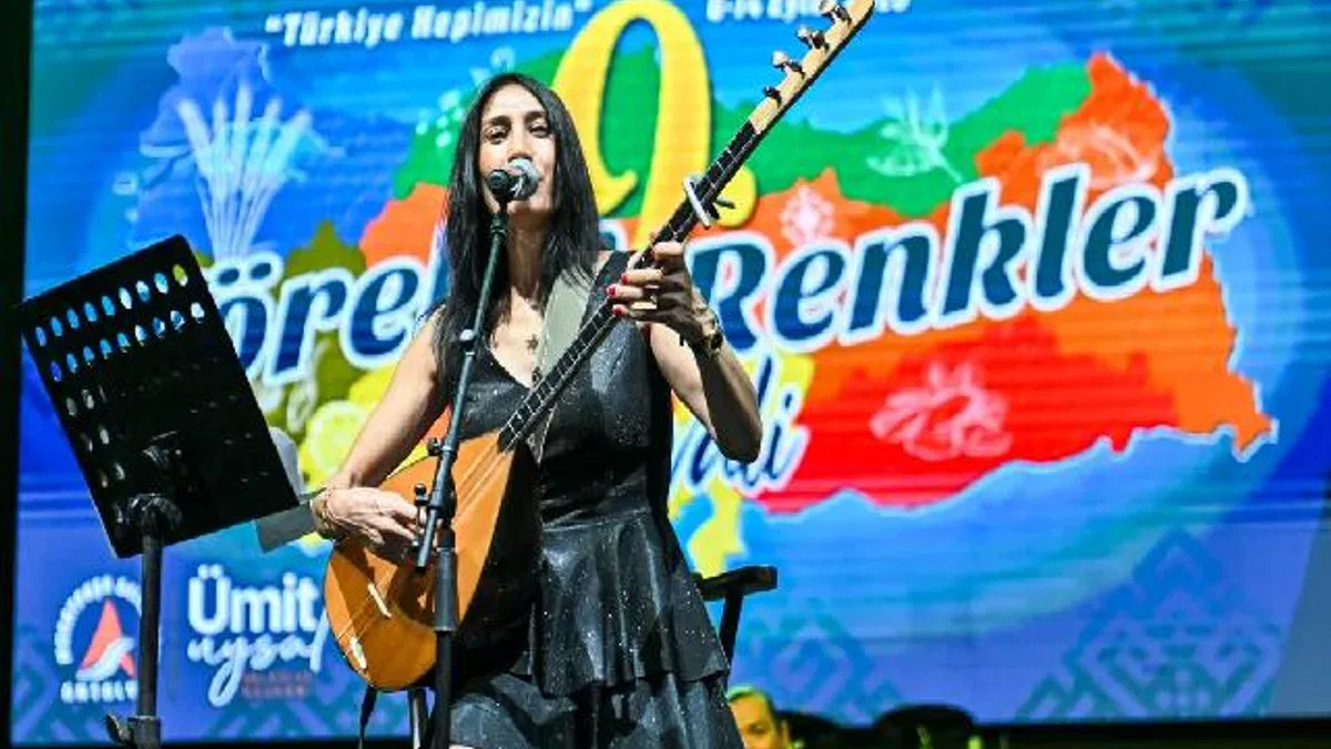 Antalya Muratpaşa’da bozkırın ezgileri yankılandı