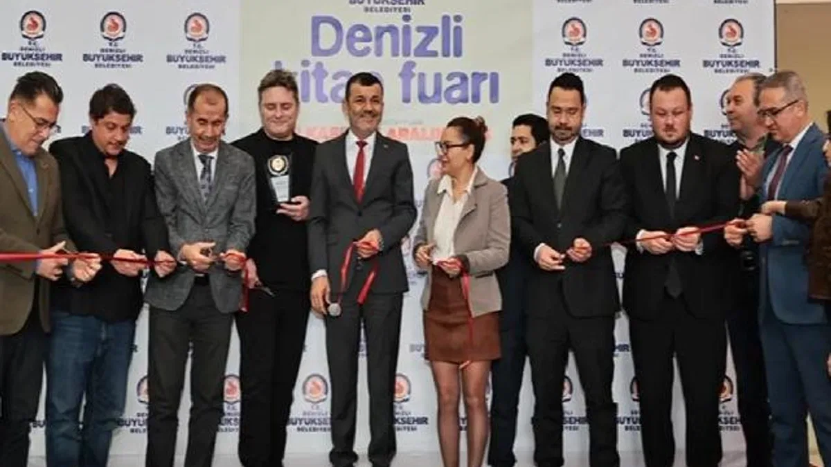 Denizli'de Kitap Fuarı heyecanı başladı
