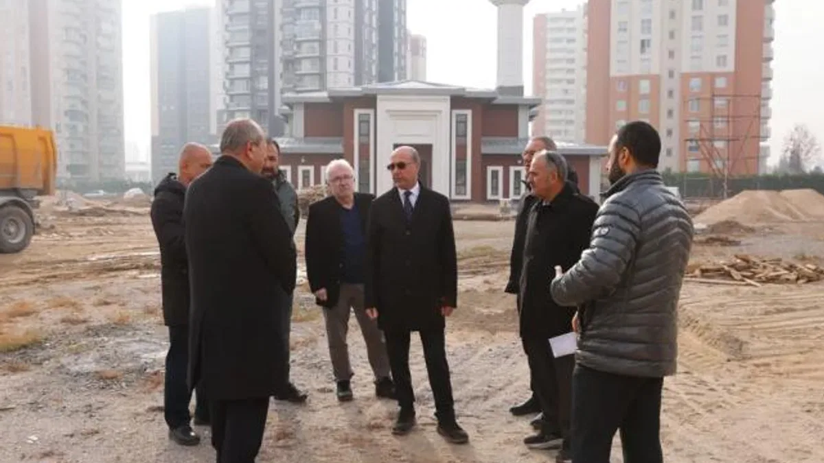 Konya Selçuklu’da Yazır Mahallesi Külliyesi’nde inceleme