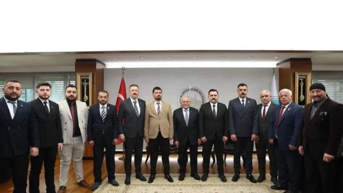 Kayseri Büyükşehir Alperen Ocakları'nı ağırladı