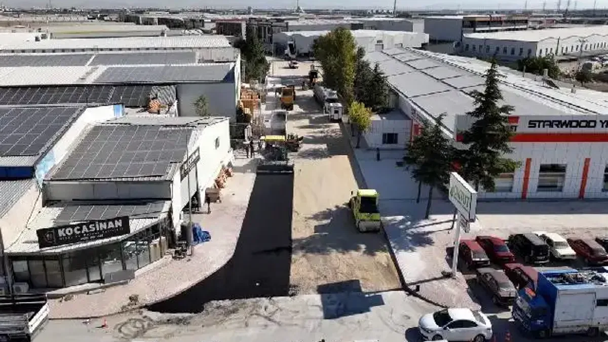 Konya Karatay'da asfalt hamlesi
