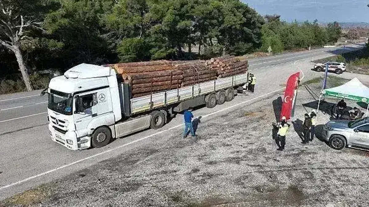 Orman ürünleri taşımacılığında dijital takip dönemi