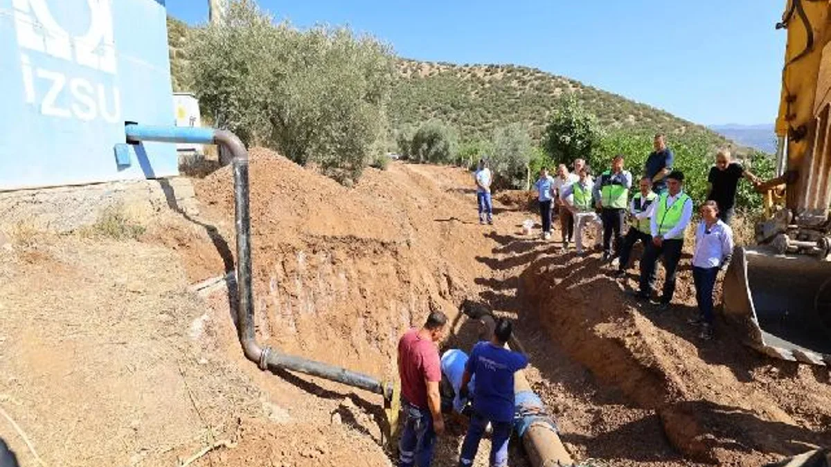 Su sıkıntısı yaşayan İzmir'de can suyu operasyonu