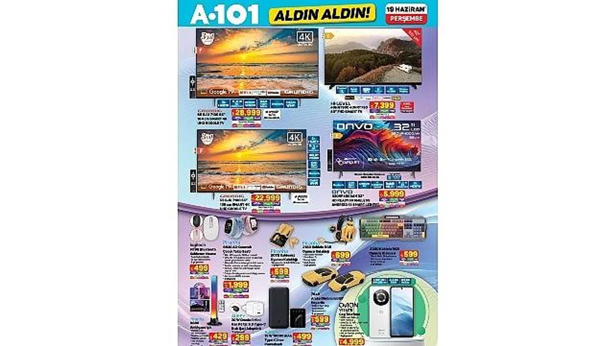 A101 19 Haziran'da Araç Ürünlerini Tüketiciyle Buluşturuyor