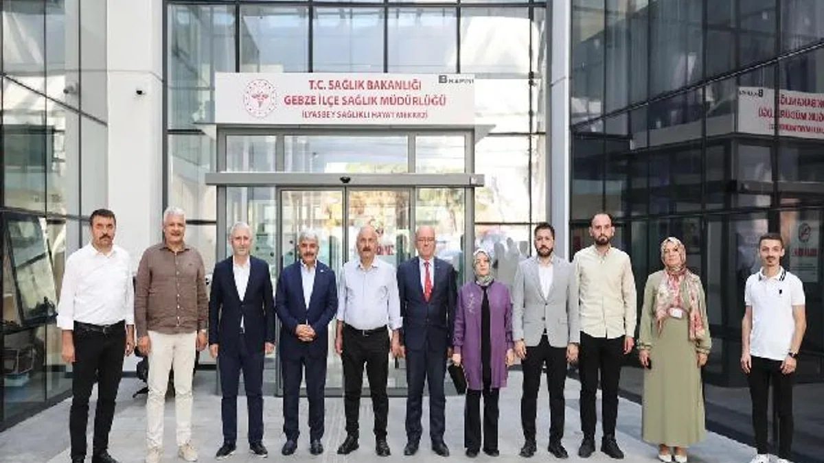 Kocaeli Gebze’de sağlık çalışanlarına teşekkür ziyareti
