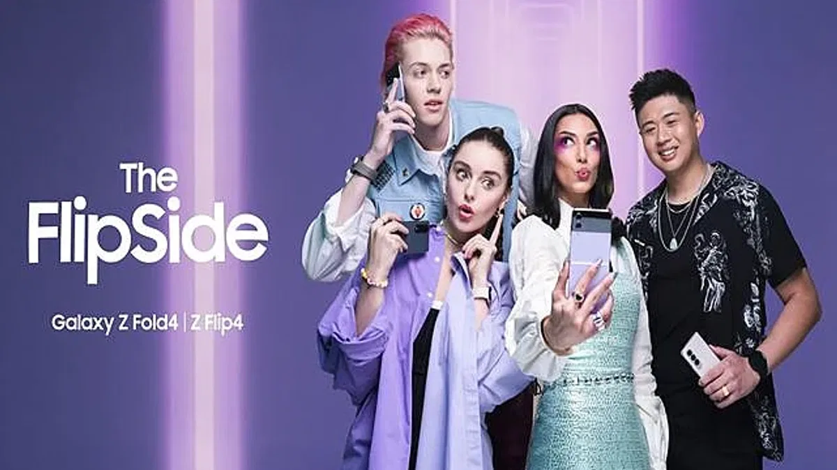 Samsung'un 'The Flipside' koleksiyonu modayla inovasyonu buluşturdu