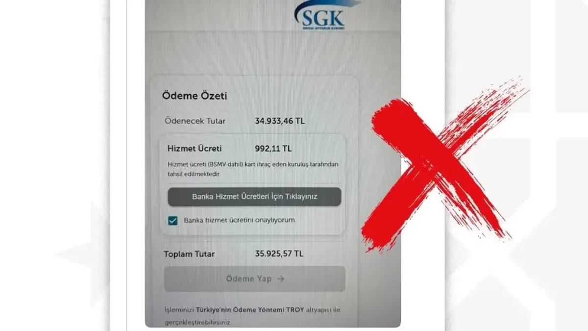 SGK ödemelerinde “banka ücreti alınıyor” iddiası asılsız!