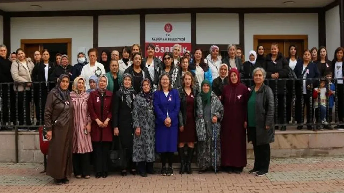 Keçiören Belediyesi’nden meme kanseri farkındalık eğitimi