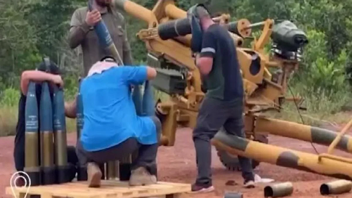 BORAN Obüsü Malezya'daki atışlarda rekor kırdı! 46 saniyede 12 atış!