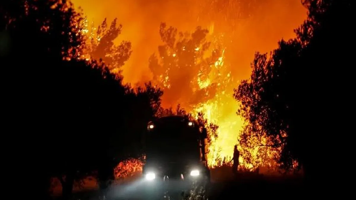 Çanakkale yangını büyüyor