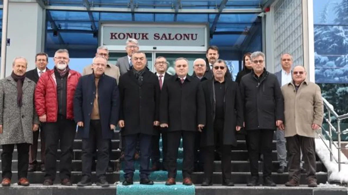 KAYSO yönetimi ERÜ'nün projelerini dinledi