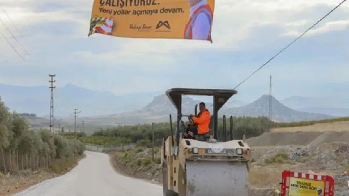Mersin Büyükşehir, Mut’un yol sorununu çözdü