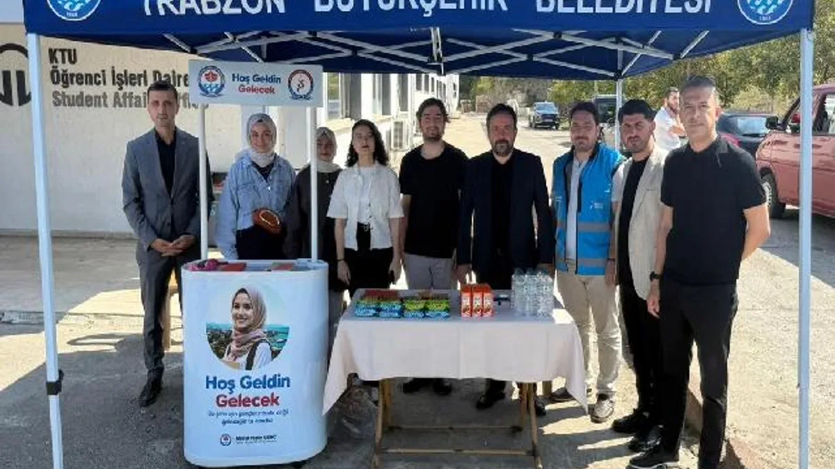 Büyükşehir'den üniversiteli gençlere sıcak karşılama