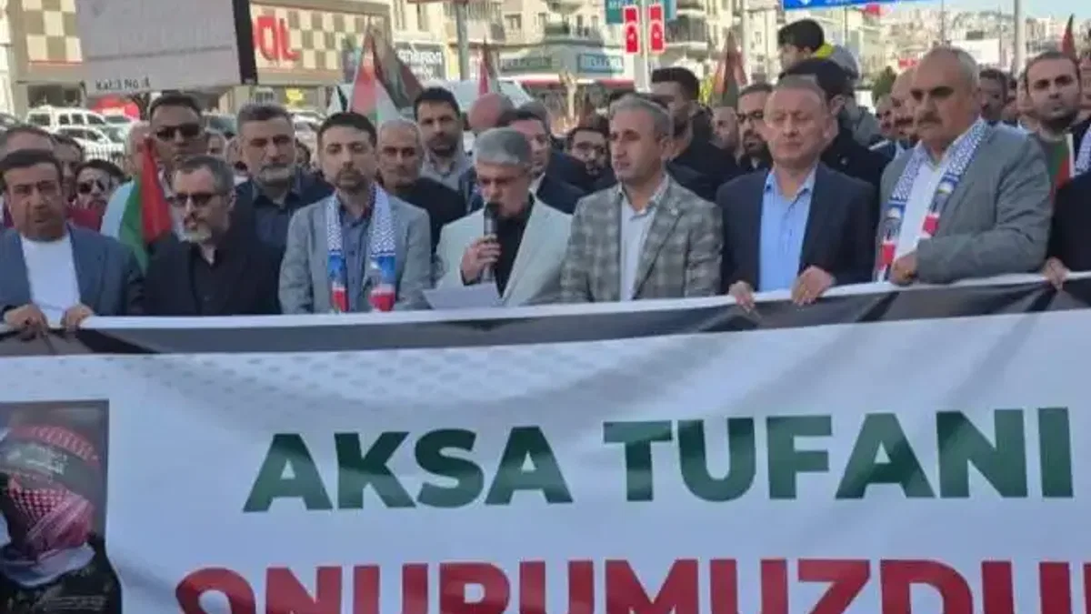 Kudüs'ün kardeş şehri Mardin’den Ortak Ses: 5 Dilli Tepki