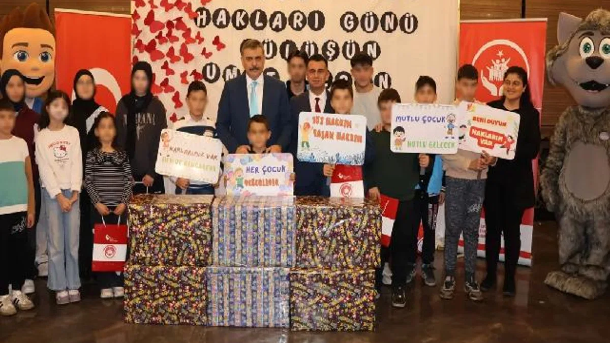Erzurum’da çocukların gülüşü umuda dönüştü