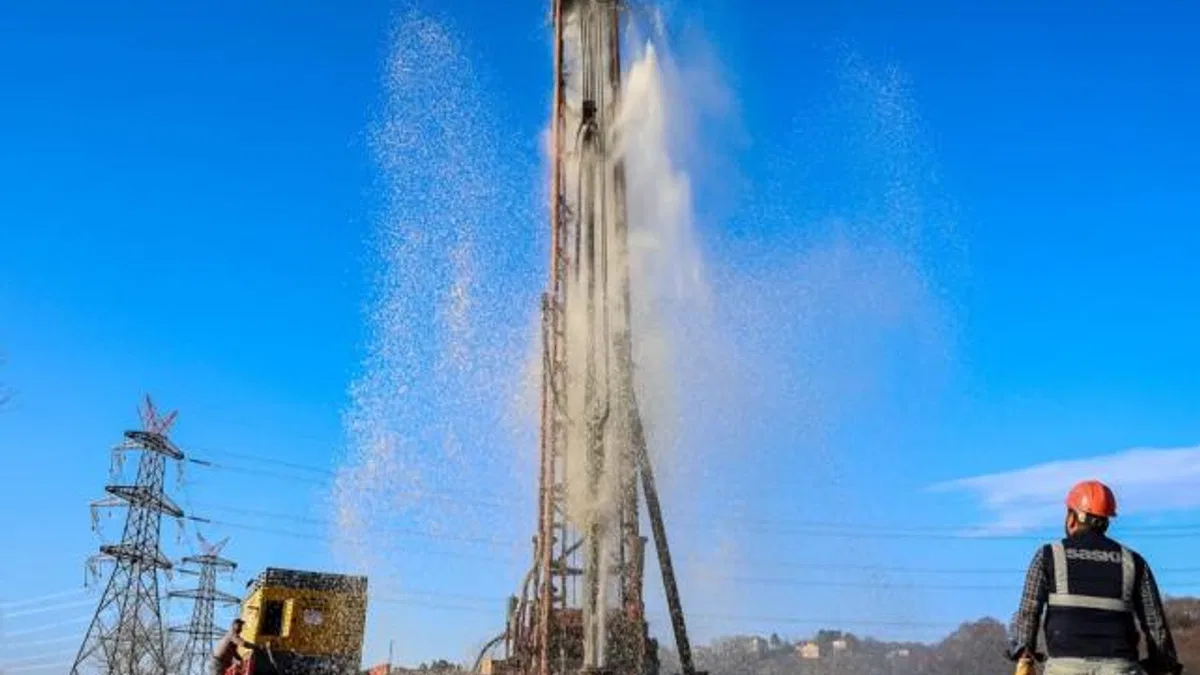 Sakarya'da 104 metreden yeni bir kaynak daha