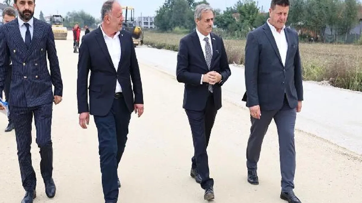Başkan Alemdar Akyazı’da yatırımları inceledi