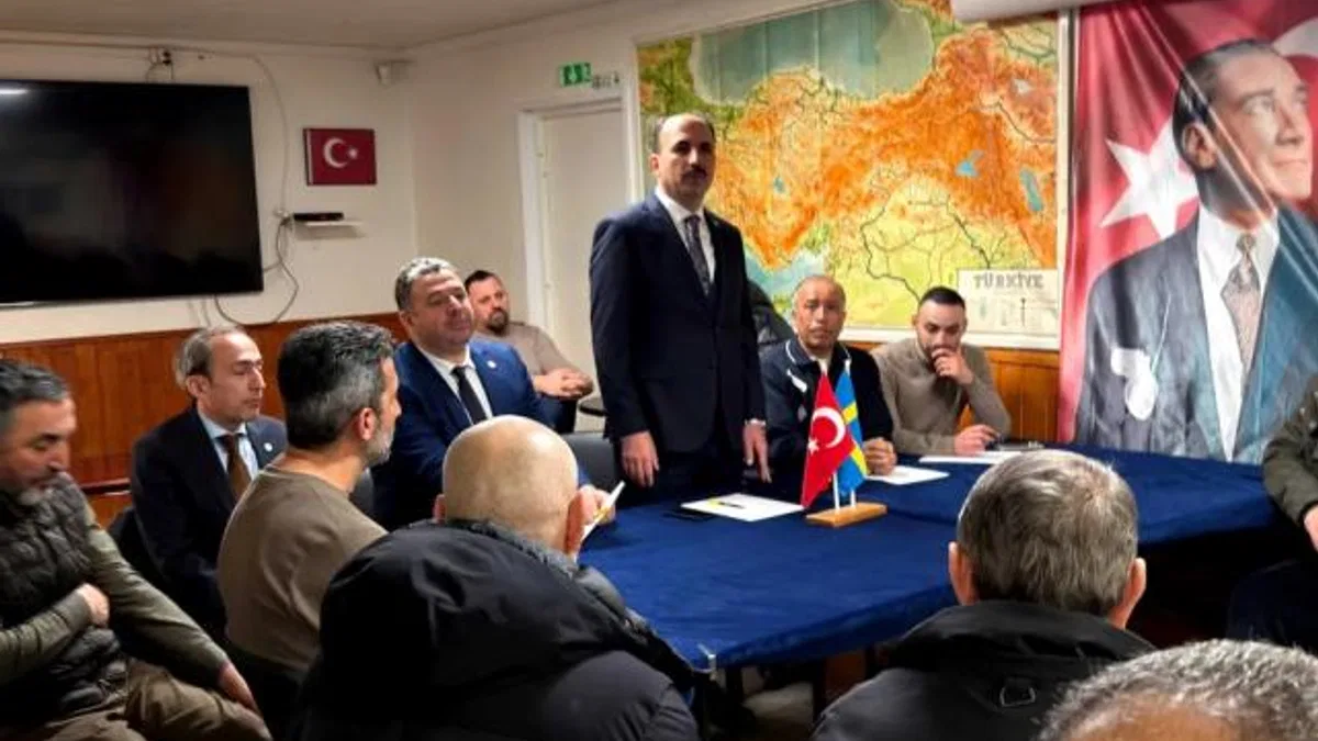 Başkan Altay, Stokholm’de gurbetçi Konyalılarla buluştu