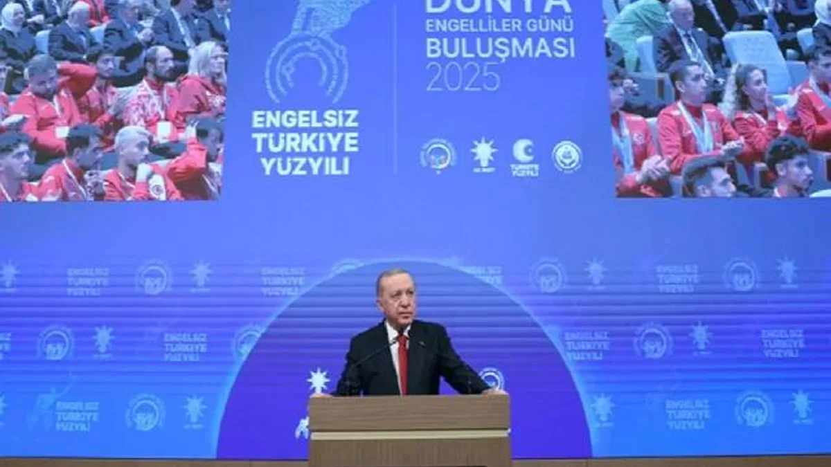 Cumhurbaşkanı Erdoğan: Engelli vatandaşlarımız için 23 yılda tarihi adımlar attık