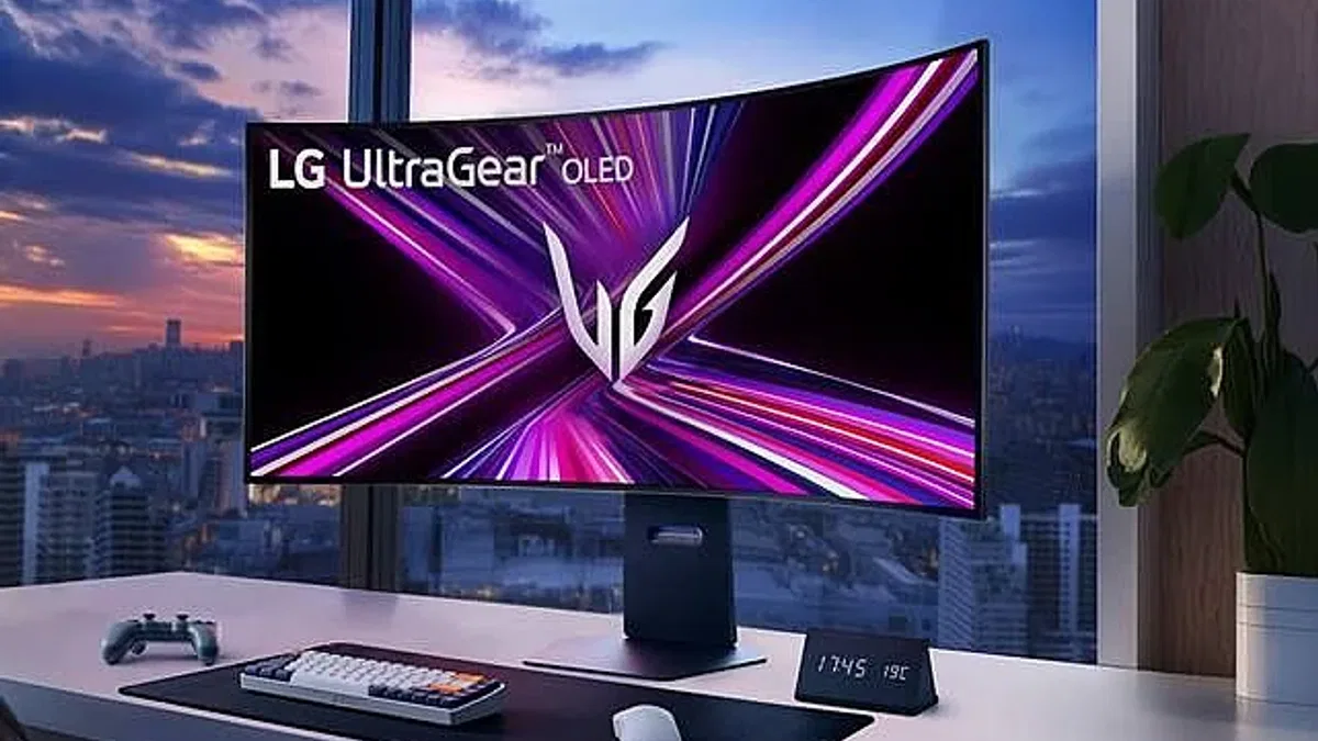 LG, dünyanın ilk bükülebilir 5K2K oyuncu monitörünü duyurdu