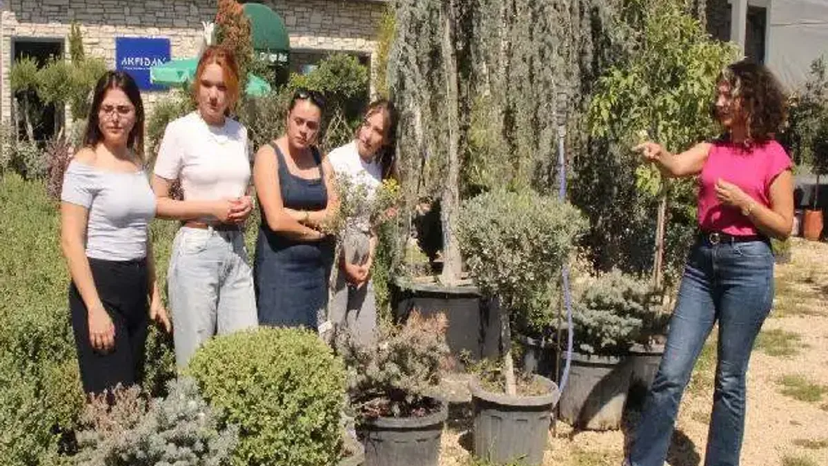 Bursa'da geleceğin peyzaj mimarlarına bilgi paylaşımı