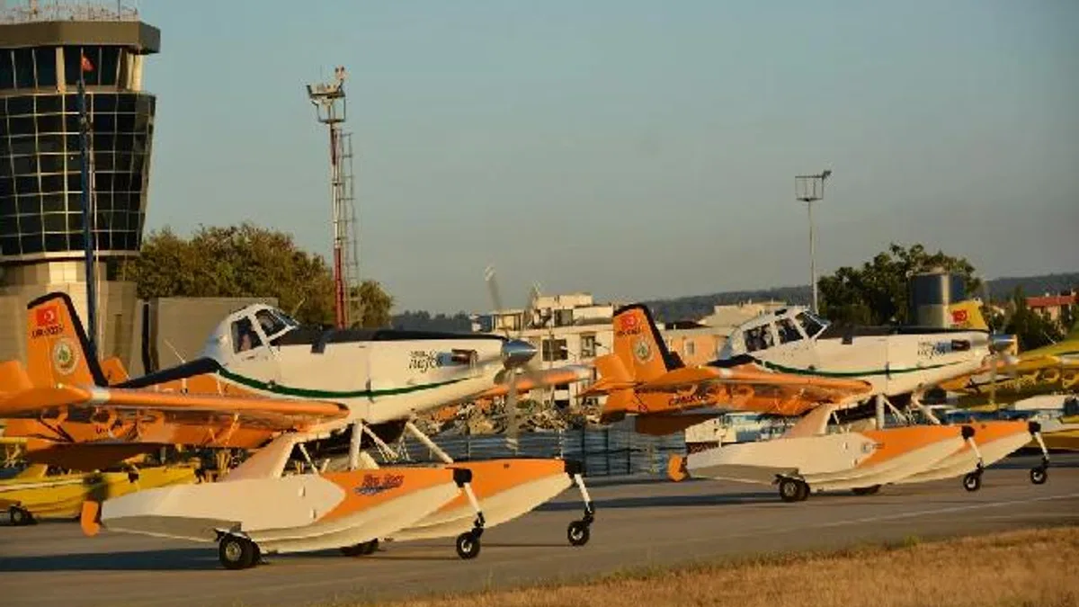 Türkiye’nin yangın söndürme uçağı Hırvatistan'da kayıp! Pilot ve uçak aranıyor