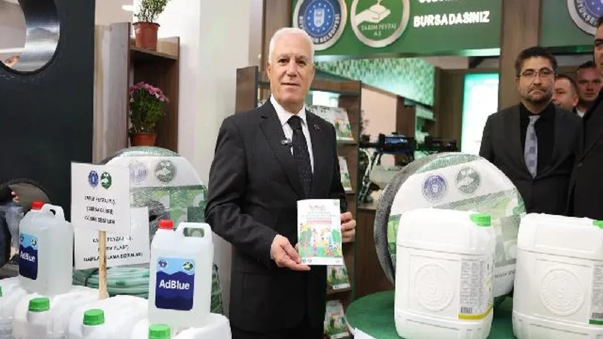 Bursa Büyükşehir'in projeleri Bursa Tarım Fuarı'na damga vurdu