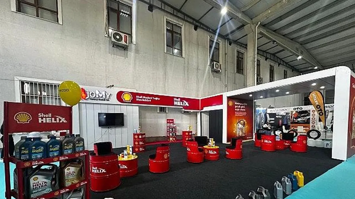Shell&Turcas, Madeni Yağ Ürünleriyle Mezopotamya Otomotiv ve Mobilite Fuarı'na Katıldı