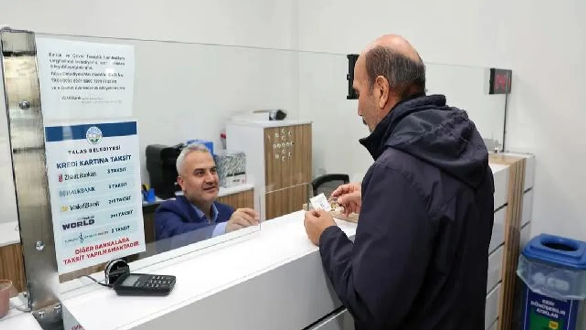 Kayseri Talas'ta hafta sonu vezneler açık