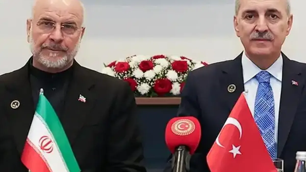 Kurtulmuş, Bakü’de Ghalibaf ile görüştü