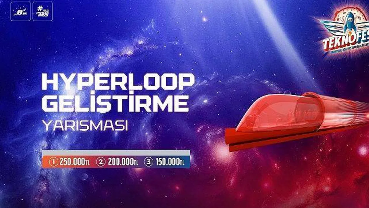 Geleceğin Ulaşım Teknolojisi TEKNOFEST'TE Test Ediliyor