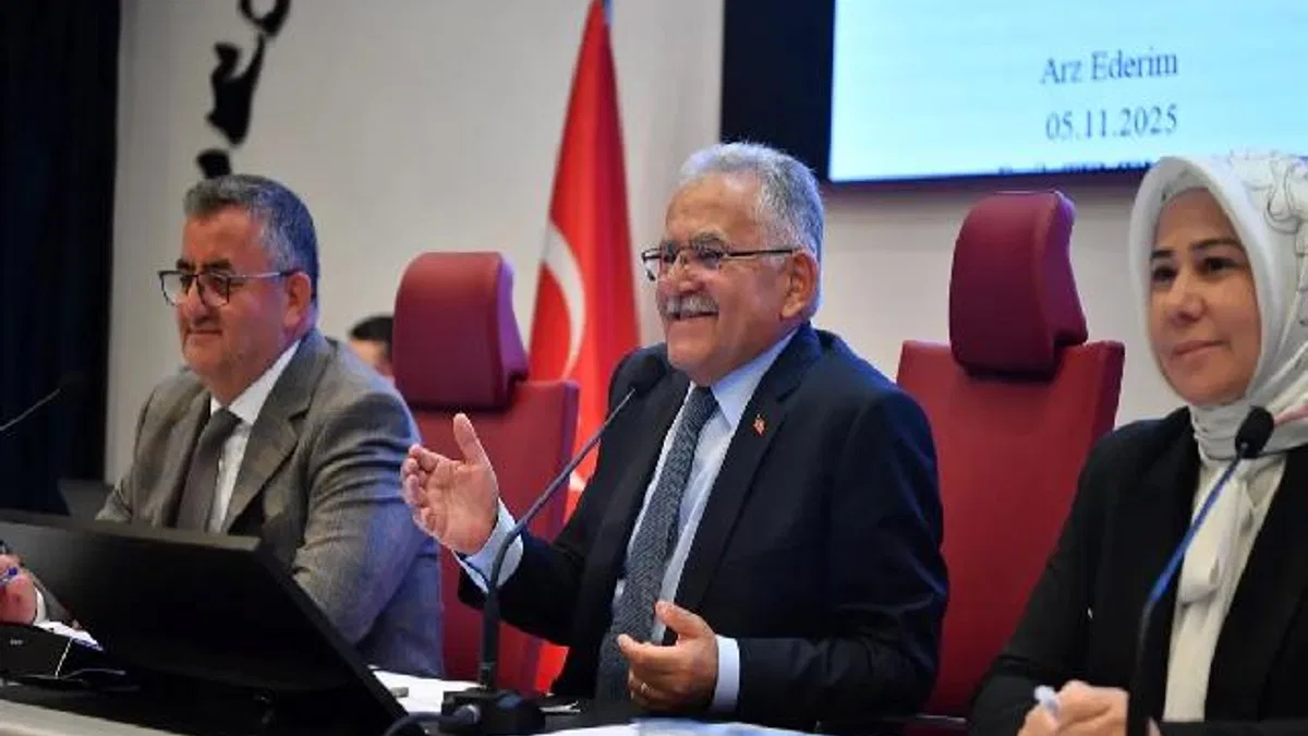 Kayseri Büyükşehir Meclisi'nden Büyükkılıç'a 'su' teşekkürü