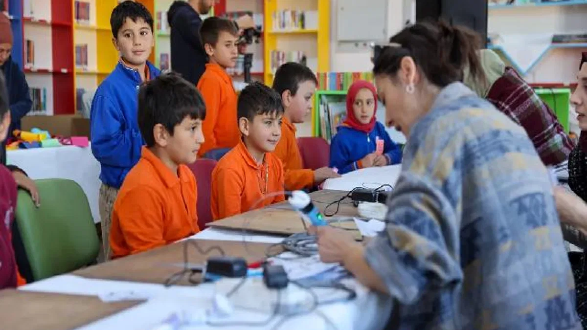 Konya Selçuklu'da öğrencilere sanatsal ufuk