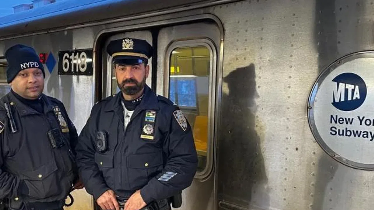 Queens metrosunun başında bir Türk... NYPD’li Teğmen Ali Hammutoğlu’ndan gençlere çağrı