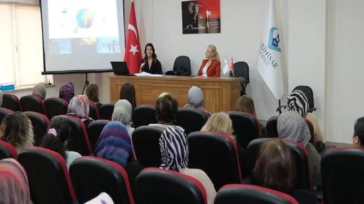 Kadınlara iklim değişikliği semineri