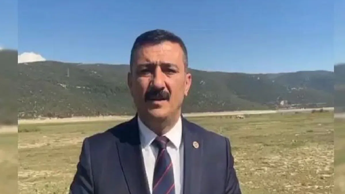 Bursa'da İYİ Partili Türkoğlu'ndan su eleştirisi