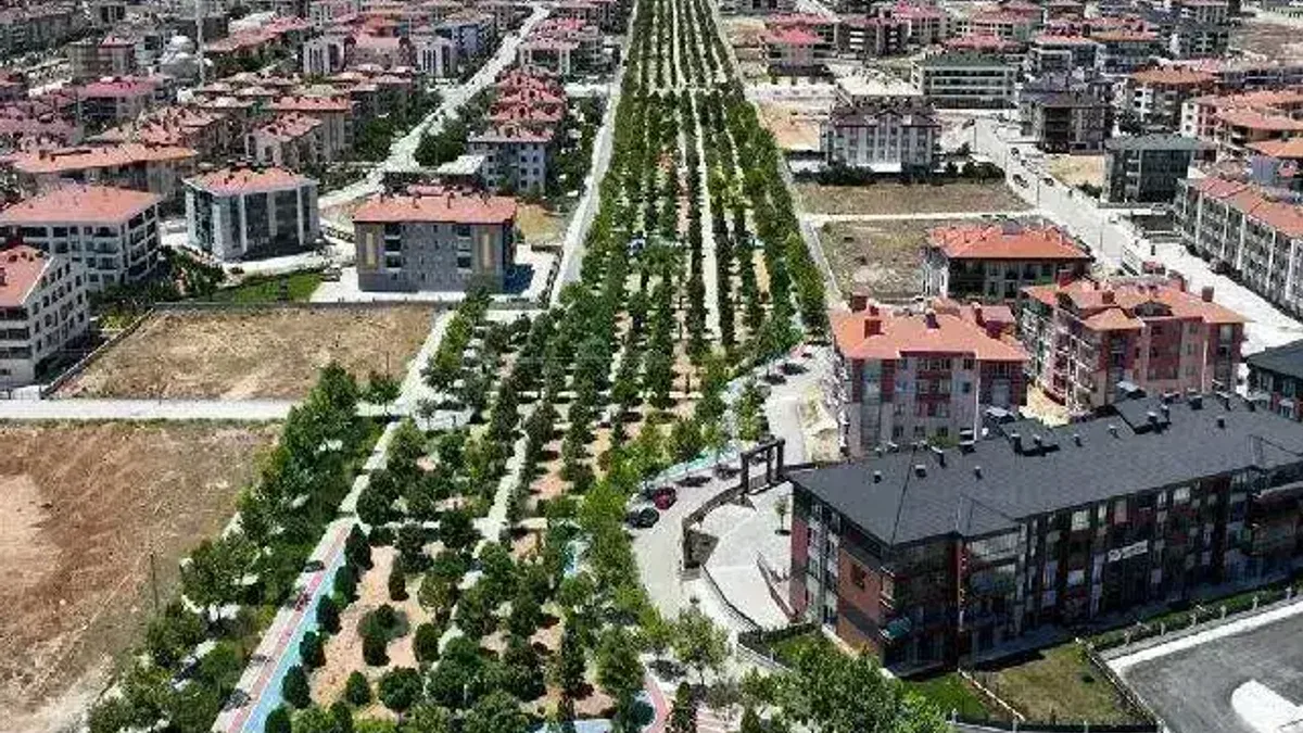Konya Selçuklu’da Yelda Park’ta sona gelindi