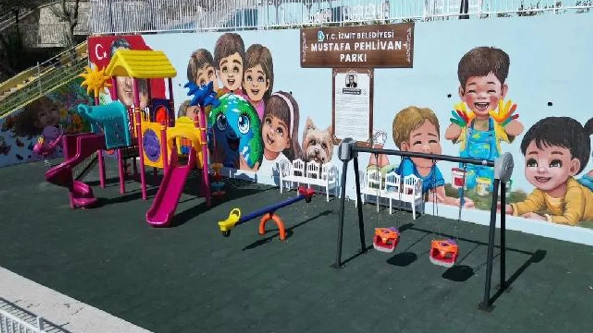 İzmit'te Mustafa Pehlivan Parkı’na güneş enerjili 4G sistemi