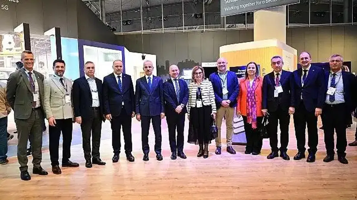 Türkiye heyeti Mobil Dünya Kongresi 2025'te Ericsson'u ziyaret etti