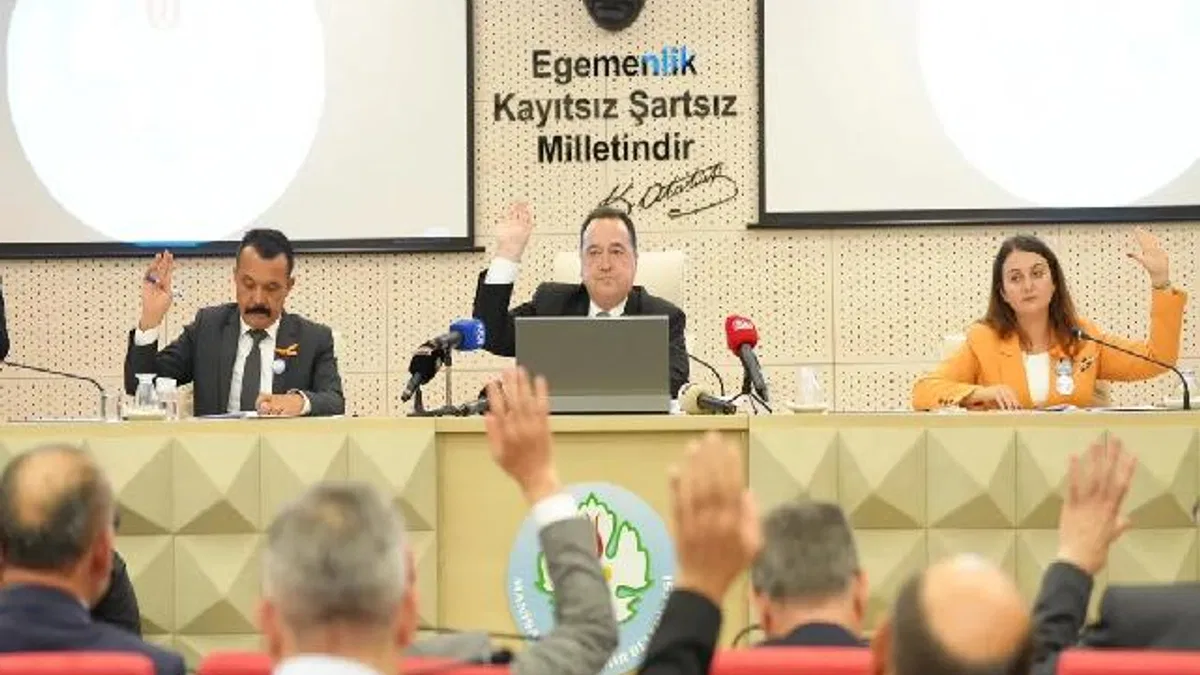 Manisa Büyükşehir'in 2026 bütçesi belirlendi